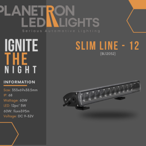 Slimline 12- BL1205S